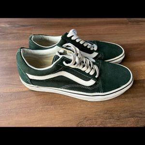 Forest Green Vans Old Skool